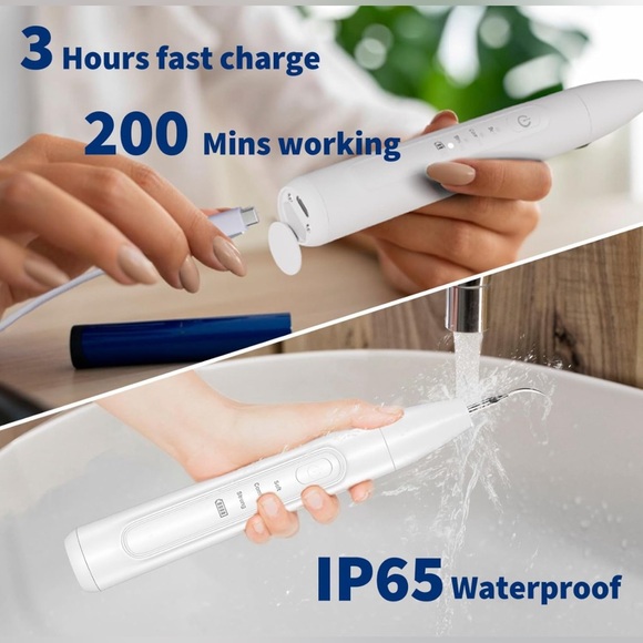 New! Unused! Plaque Remover for Teeth, Dog Teeth Cleaning Kit, 3 Modes Ultrasoni - Picture 6 of 13